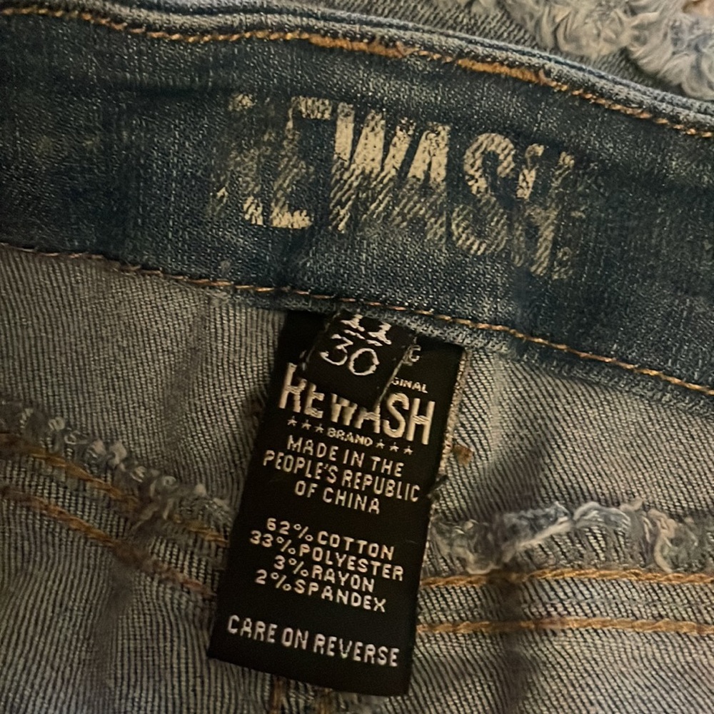 Rewash Jean Shorts - Picture 3 of 3